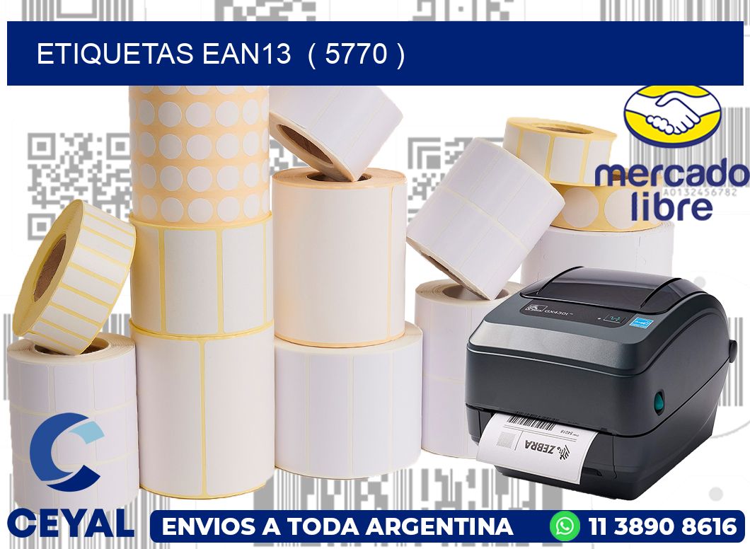 ETIQUETAS EAN13  ( 5770 )