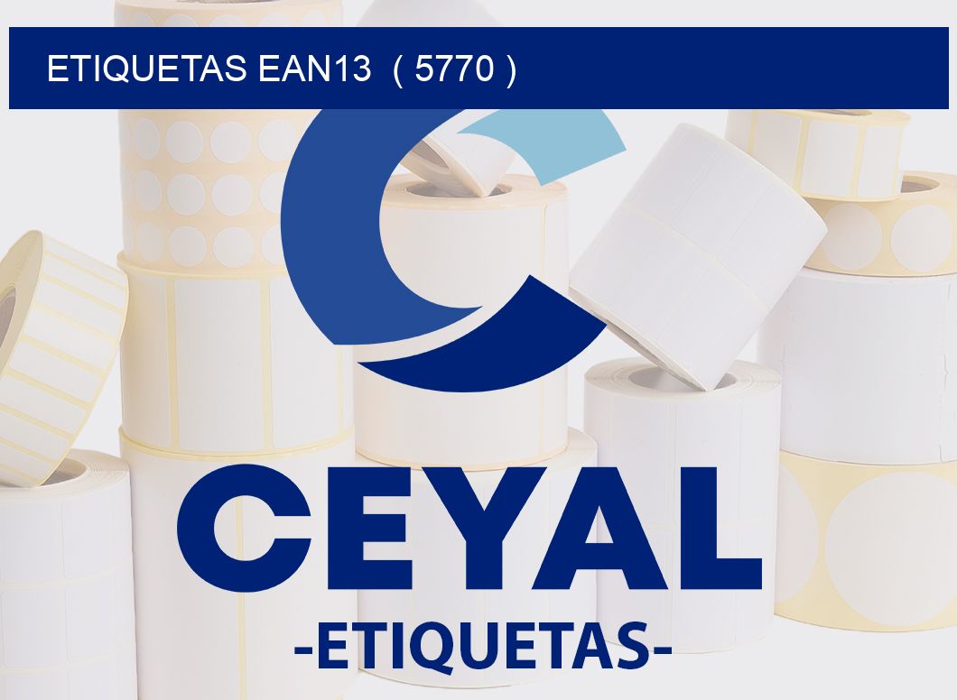 ETIQUETAS EAN13  ( 5770 )