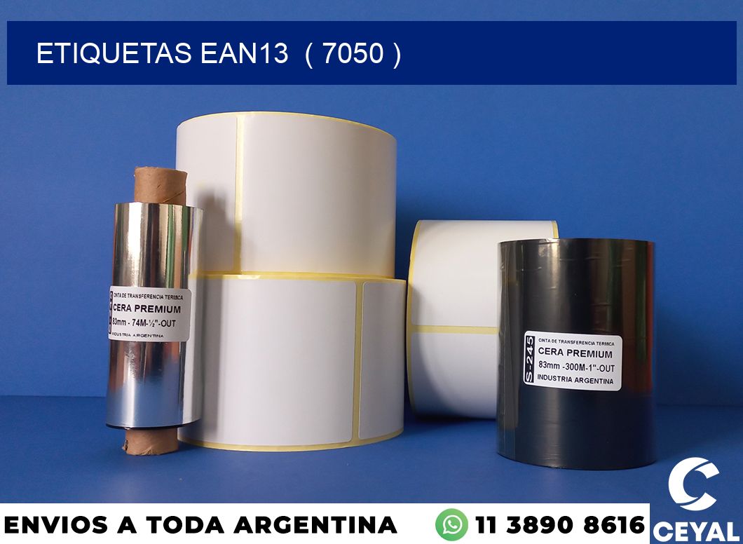 ETIQUETAS EAN13  ( 7050 )