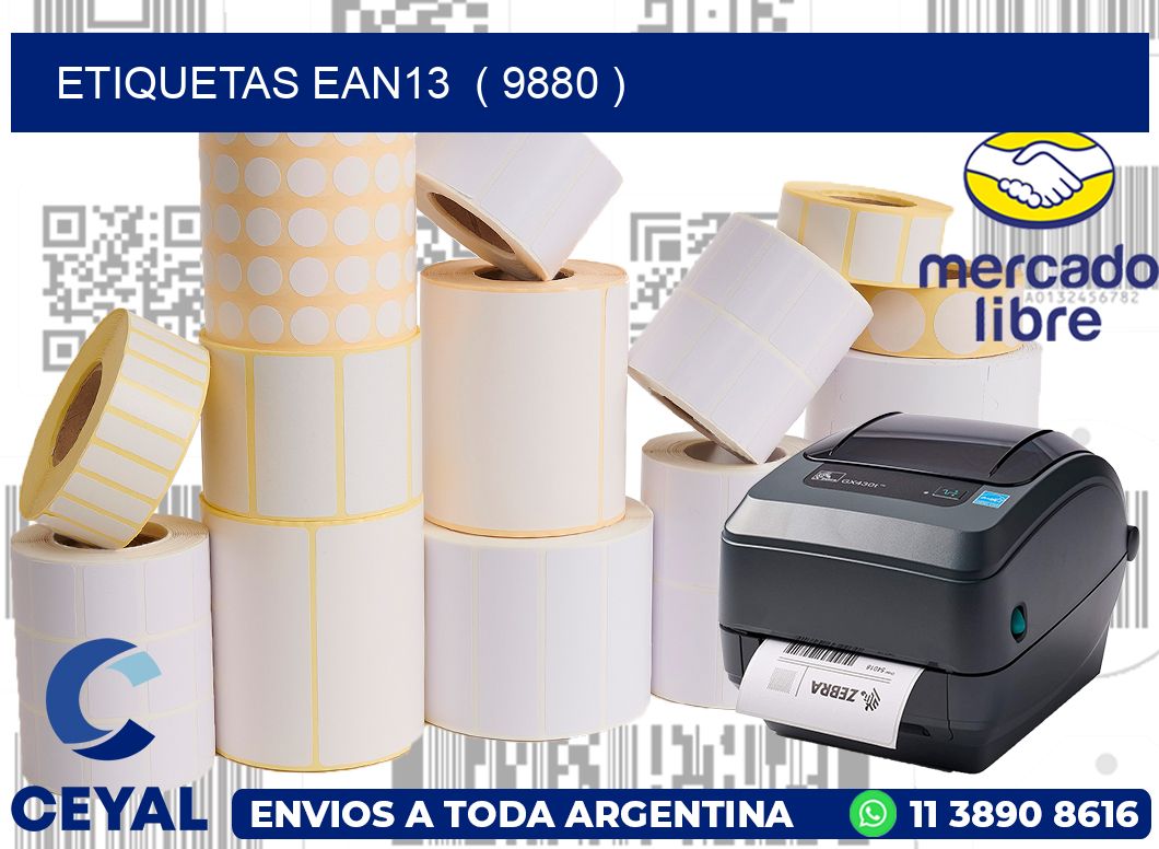 ETIQUETAS EAN13  ( 9880 )