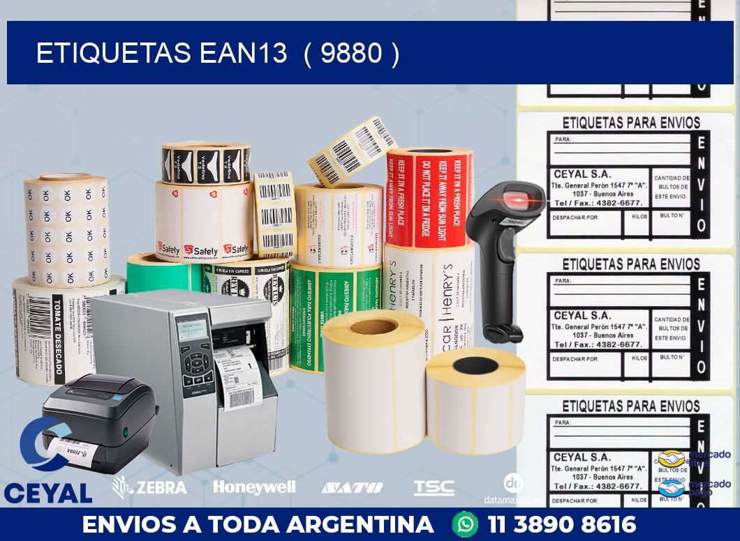 ETIQUETAS EAN13  ( 9880 )