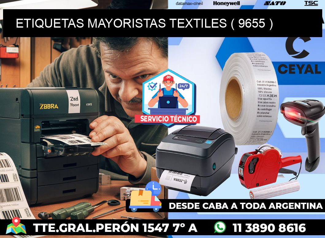 ETIQUETAS MAYORISTAS TEXTILES ( 9655 )