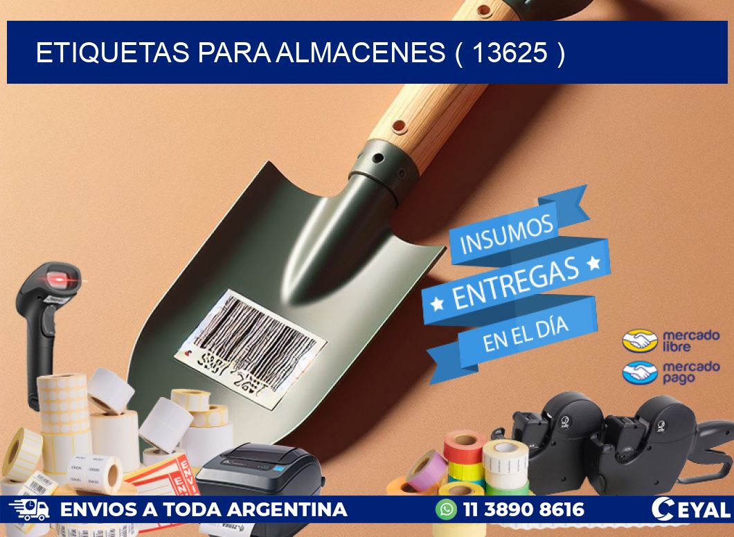 ETIQUETAS PARA ALMACENES ( 13625 )