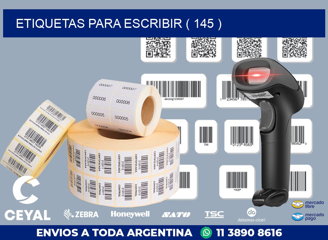 ETIQUETAS PARA ESCRIBIR ( 145 )