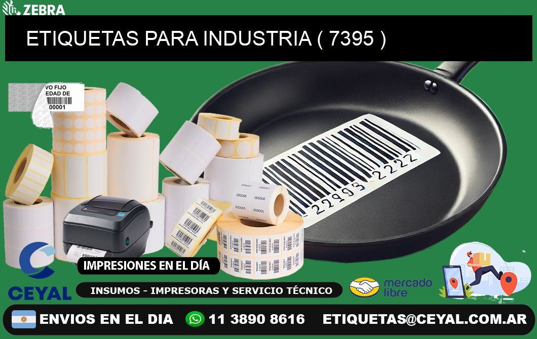 ETIQUETAS PARA INDUSTRIA ( 7395 )