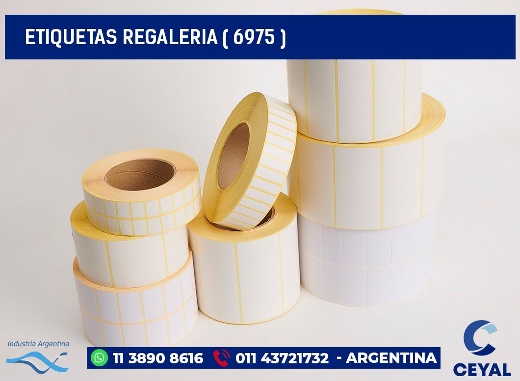 ETIQUETAS REGALERIA ( 6975 )