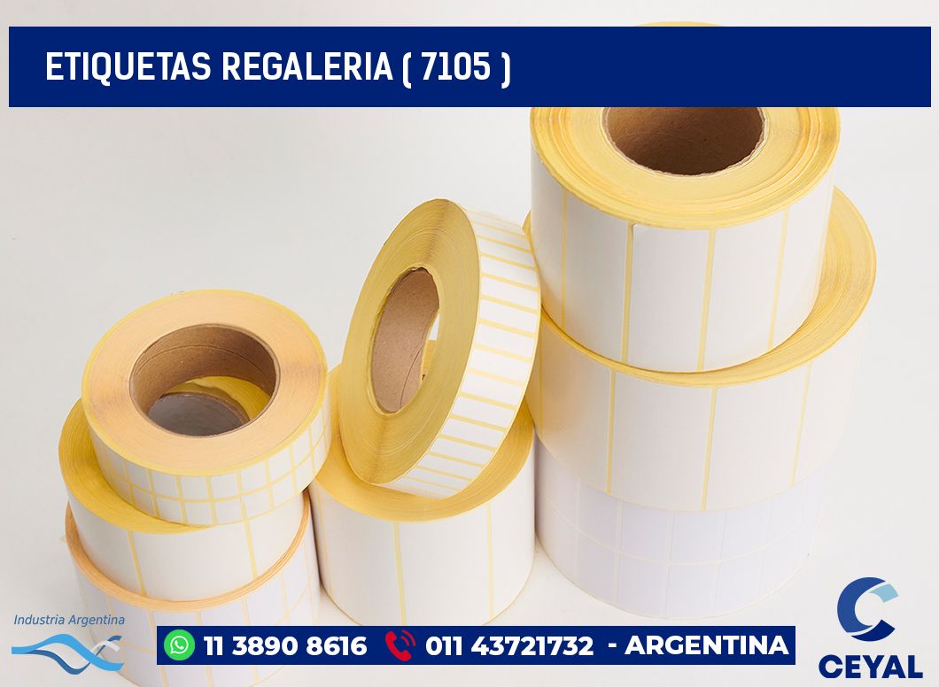 ETIQUETAS REGALERIA ( 7105 )