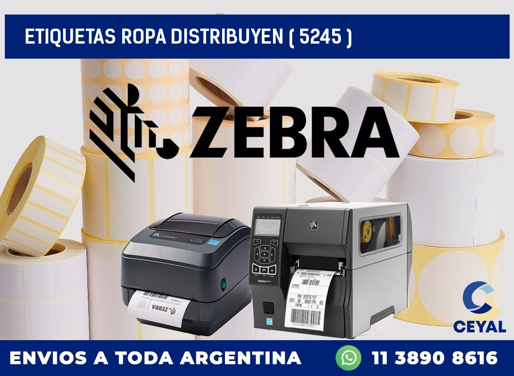 ETIQUETAS ROPA DISTRIBUYEN ( 5245 )