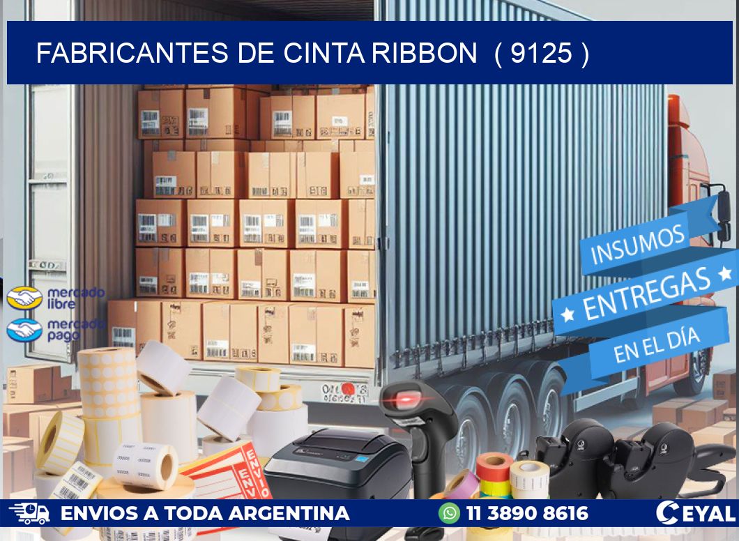 FABRICANTES DE CINTA RIBBON  ( 9125 )
