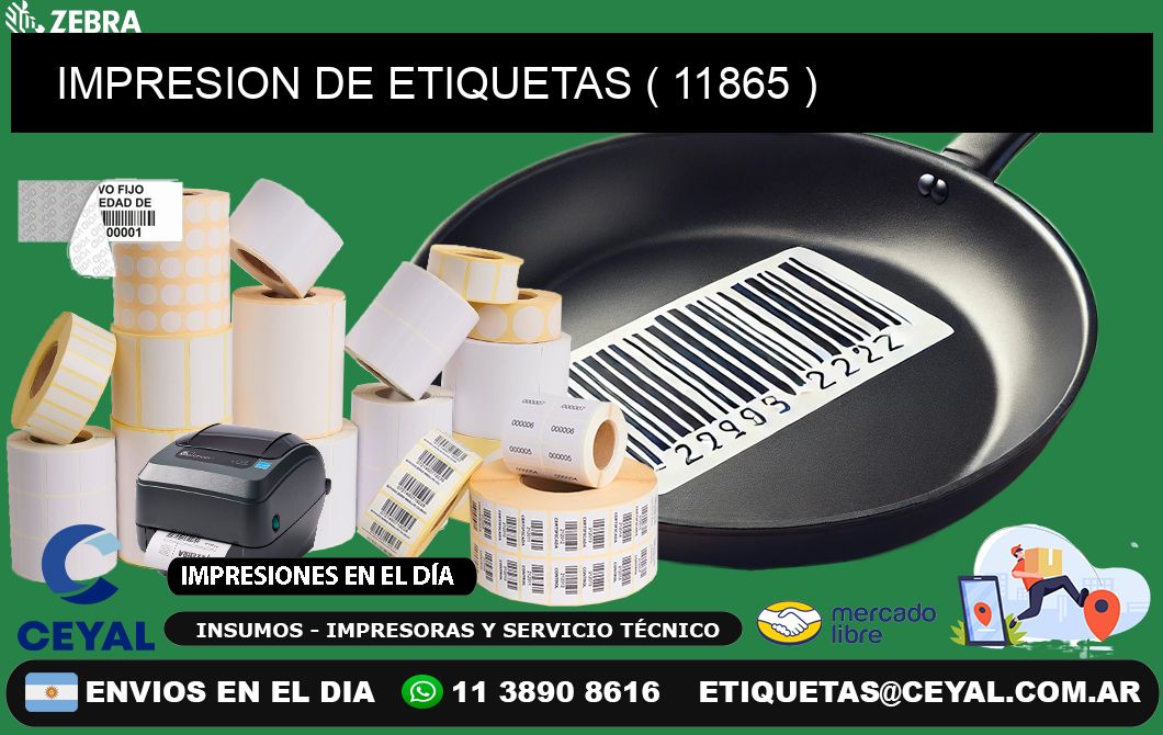 IMPRESION DE ETIQUETAS ( 11865 )