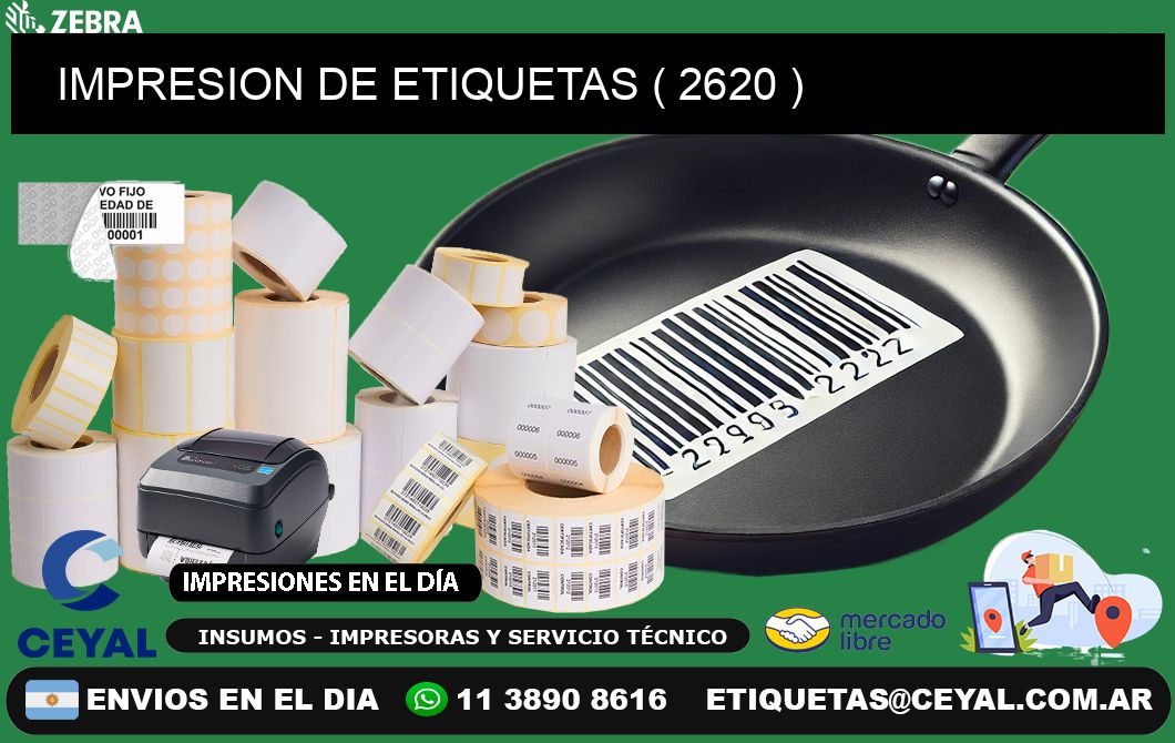 IMPRESION DE ETIQUETAS ( 2620 )