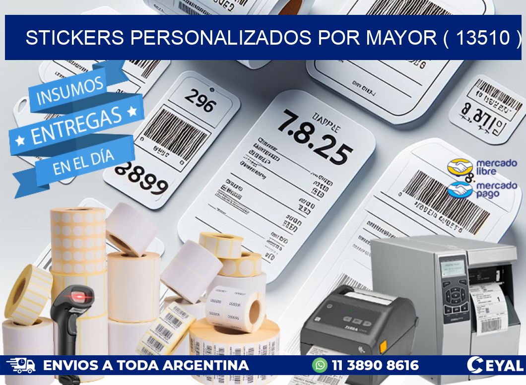 STICKERS PERSONALIZADOS POR MAYOR ( 13510 )