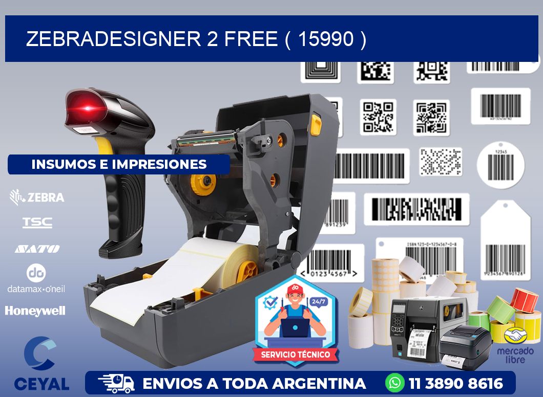 ZEBRADESIGNER 2 FREE ( 15990 )