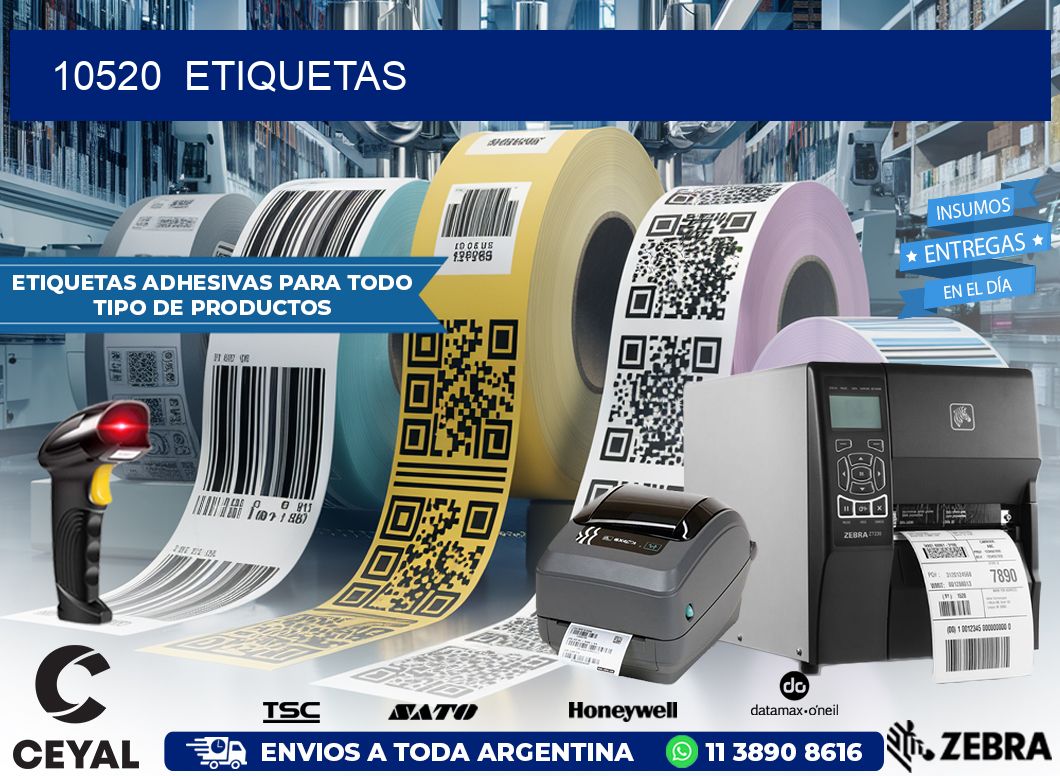 10520  ETIQUETAS
