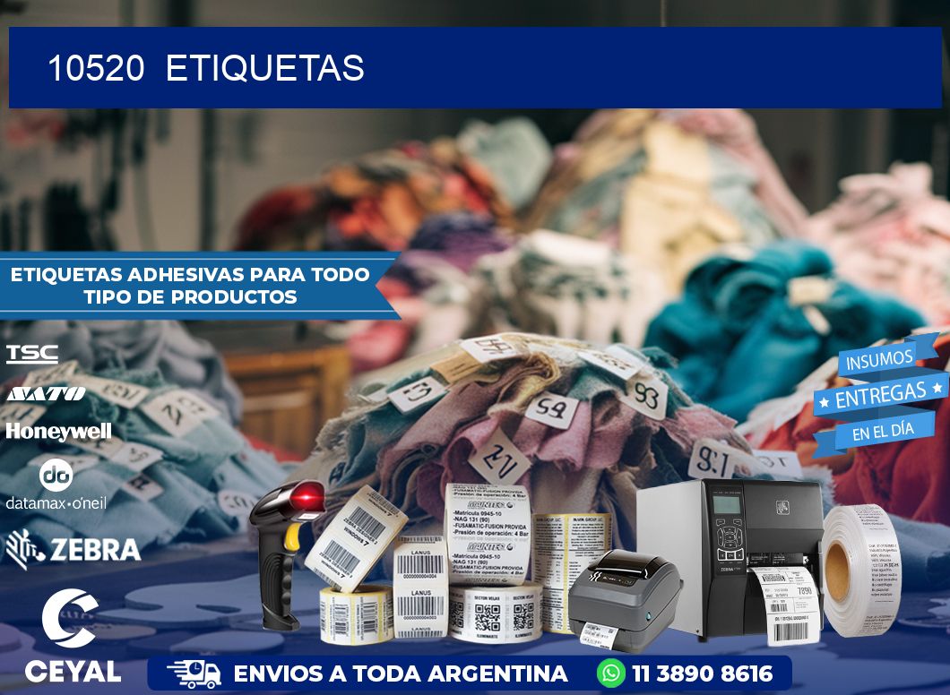 10520  ETIQUETAS