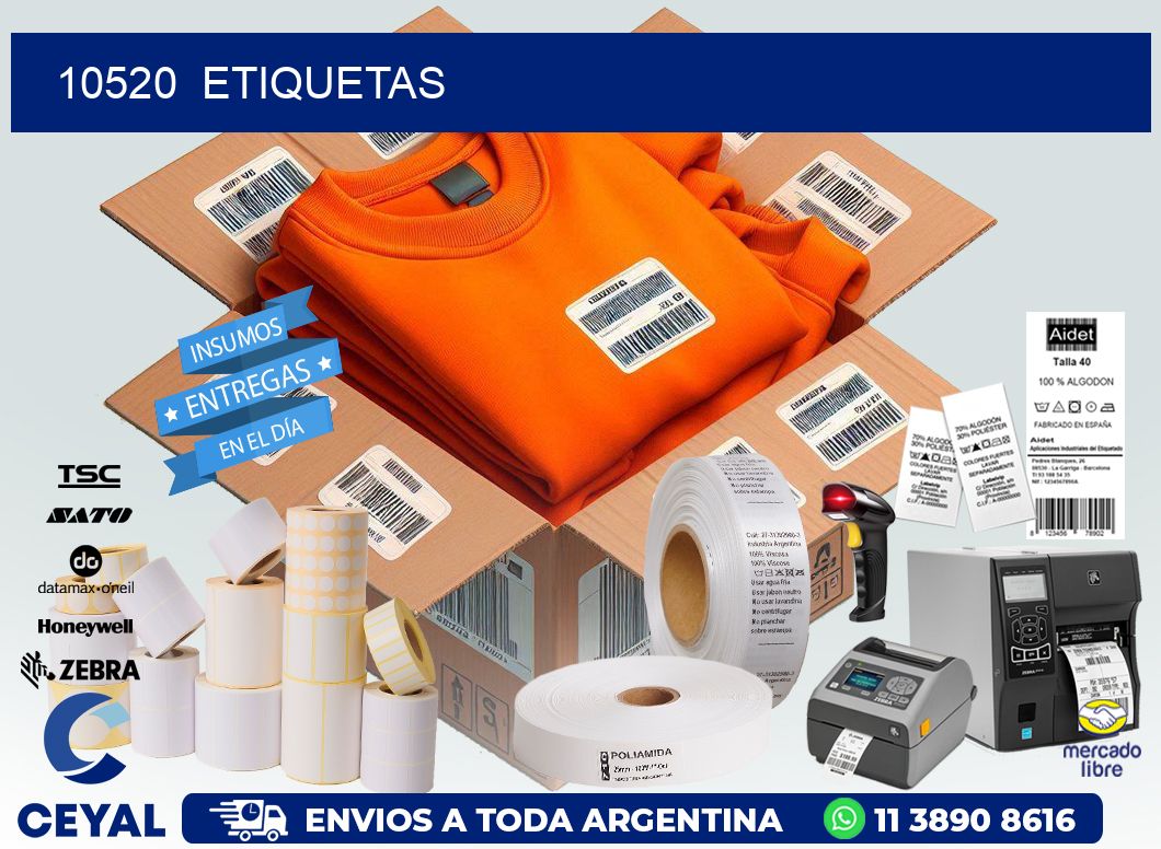 10520  ETIQUETAS
