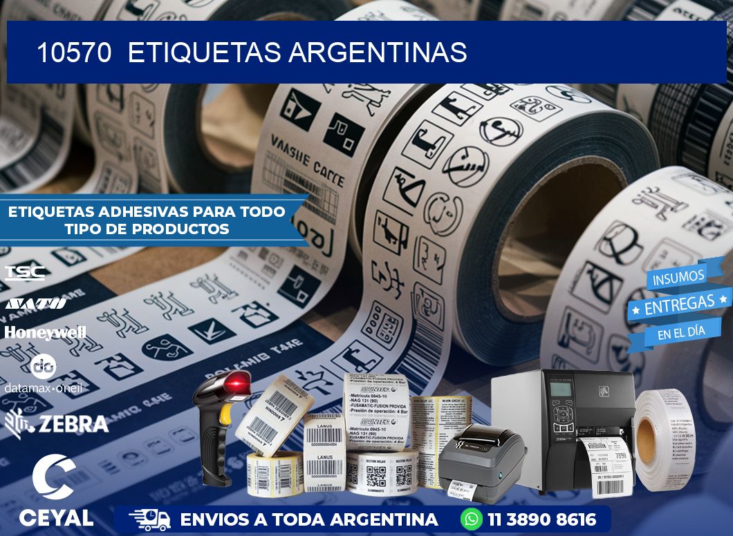 10570  ETIQUETAS ARGENTINAS