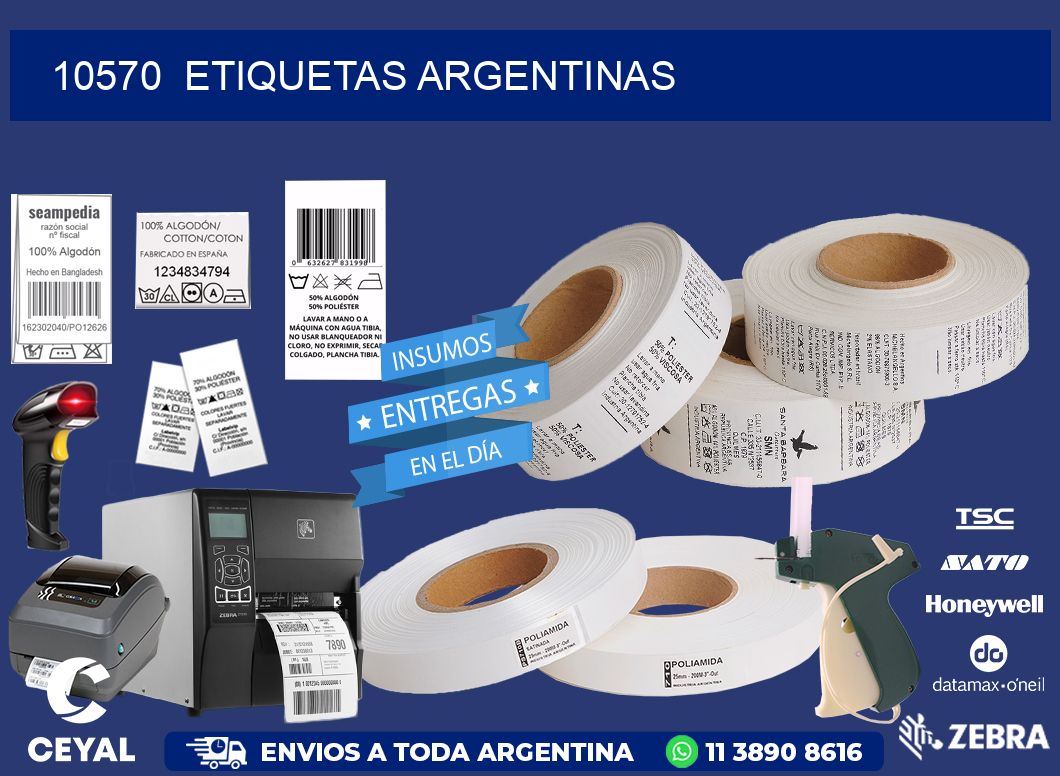 10570  ETIQUETAS ARGENTINAS