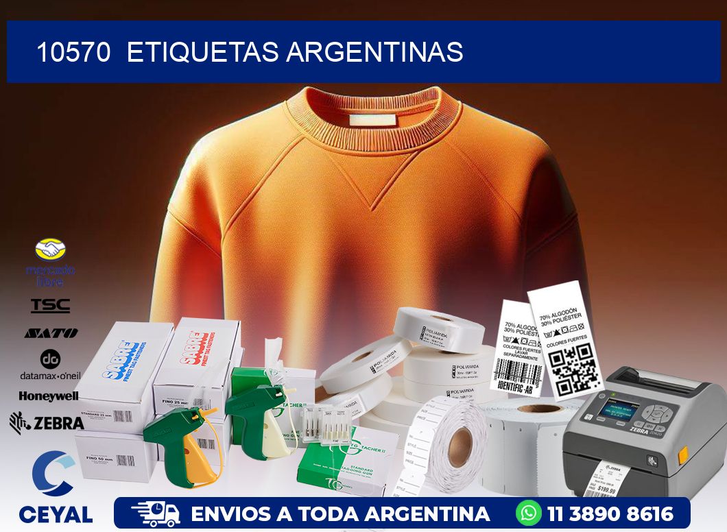10570  ETIQUETAS ARGENTINAS
