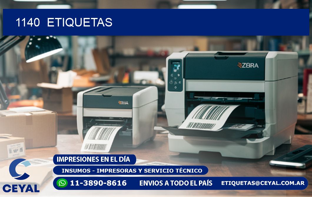 1140  ETIQUETAS