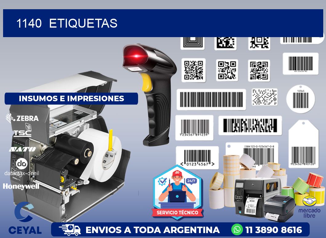 1140  ETIQUETAS