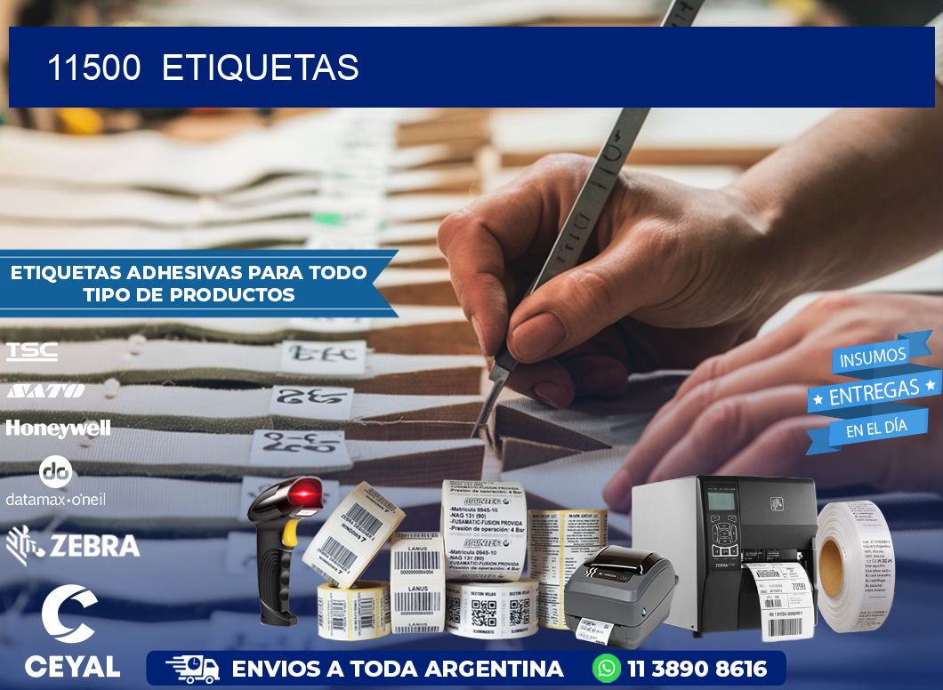 11500  ETIQUETAS