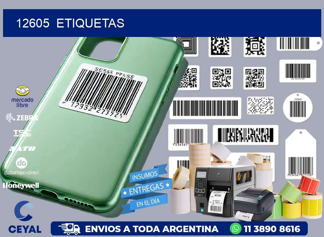 12605  ETIQUETAS