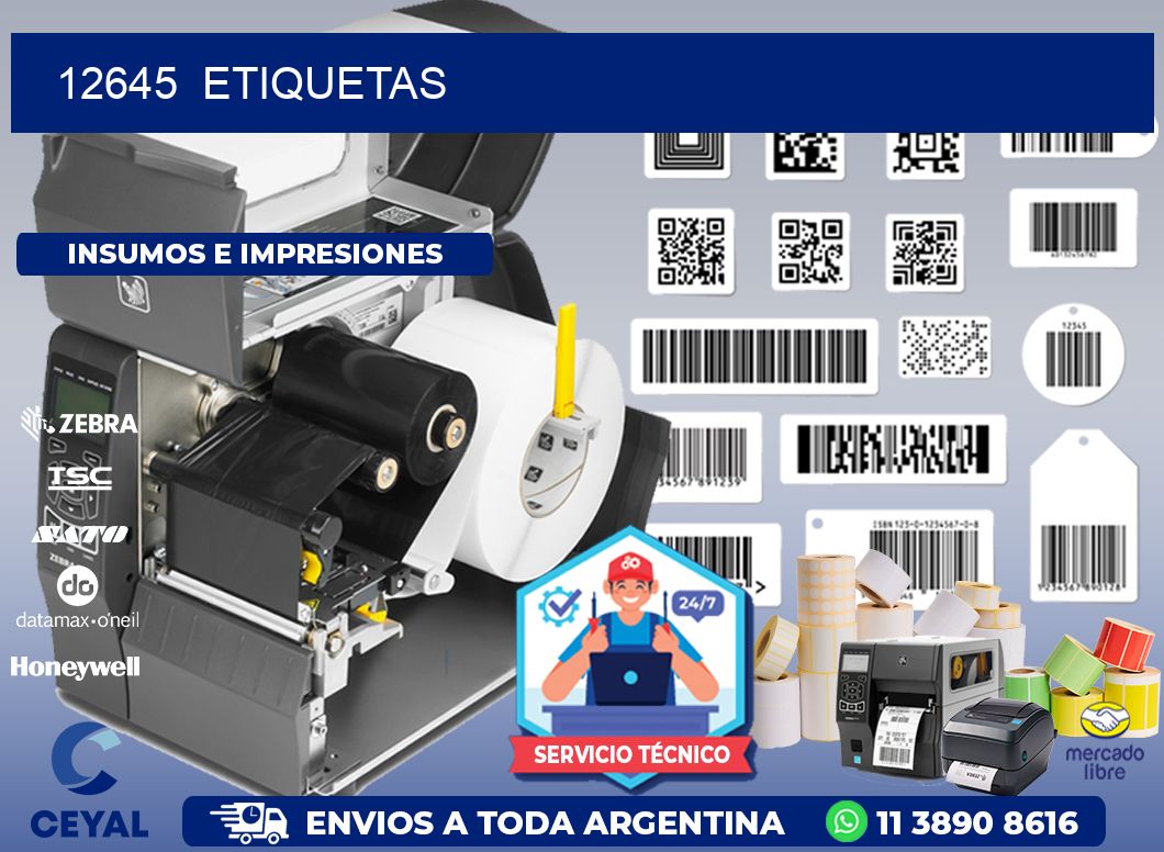 12645  ETIQUETAS