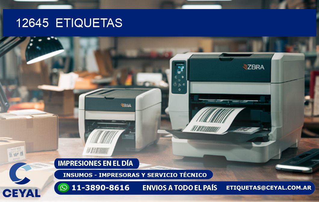 12645  ETIQUETAS