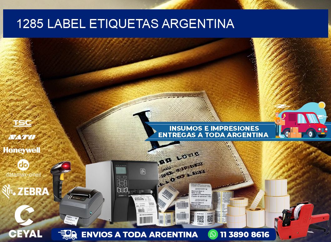 1285 LABEL ETIQUETAS ARGENTINA