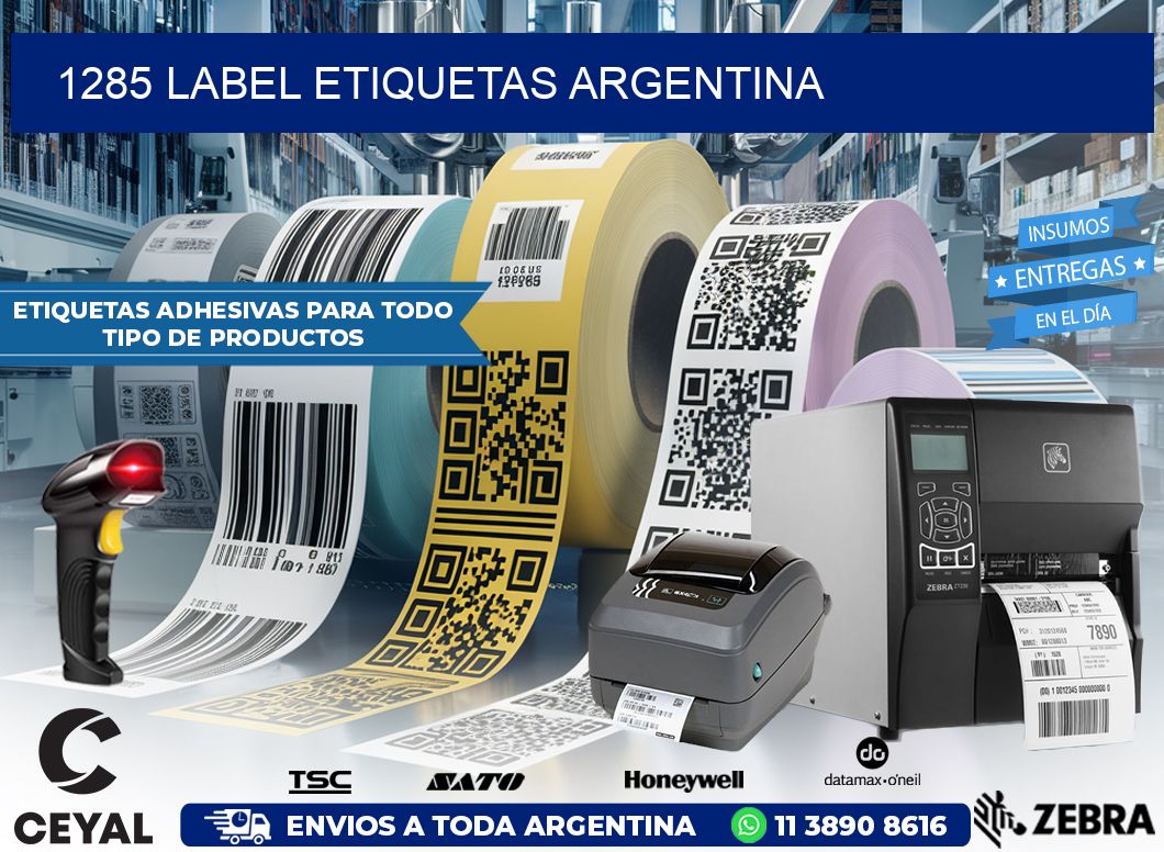 1285 LABEL ETIQUETAS ARGENTINA