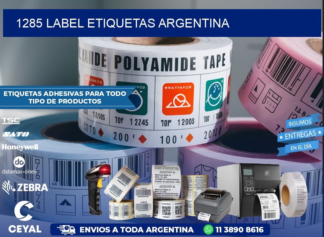 1285 LABEL ETIQUETAS ARGENTINA