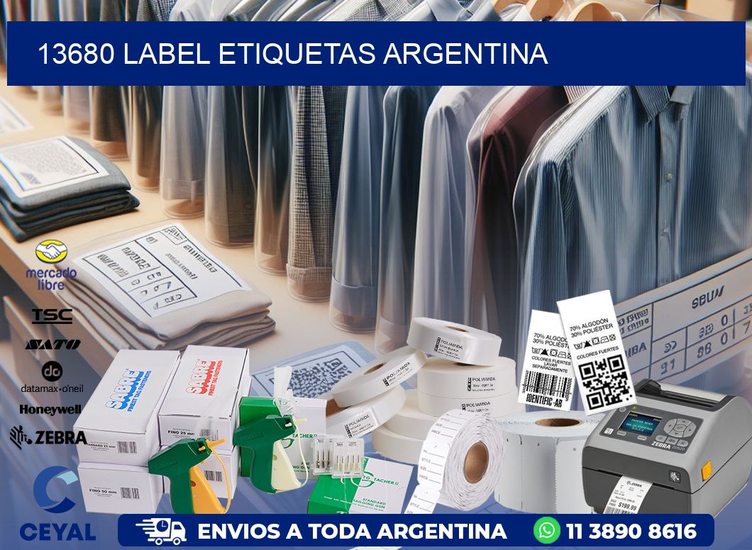 13680 LABEL ETIQUETAS ARGENTINA