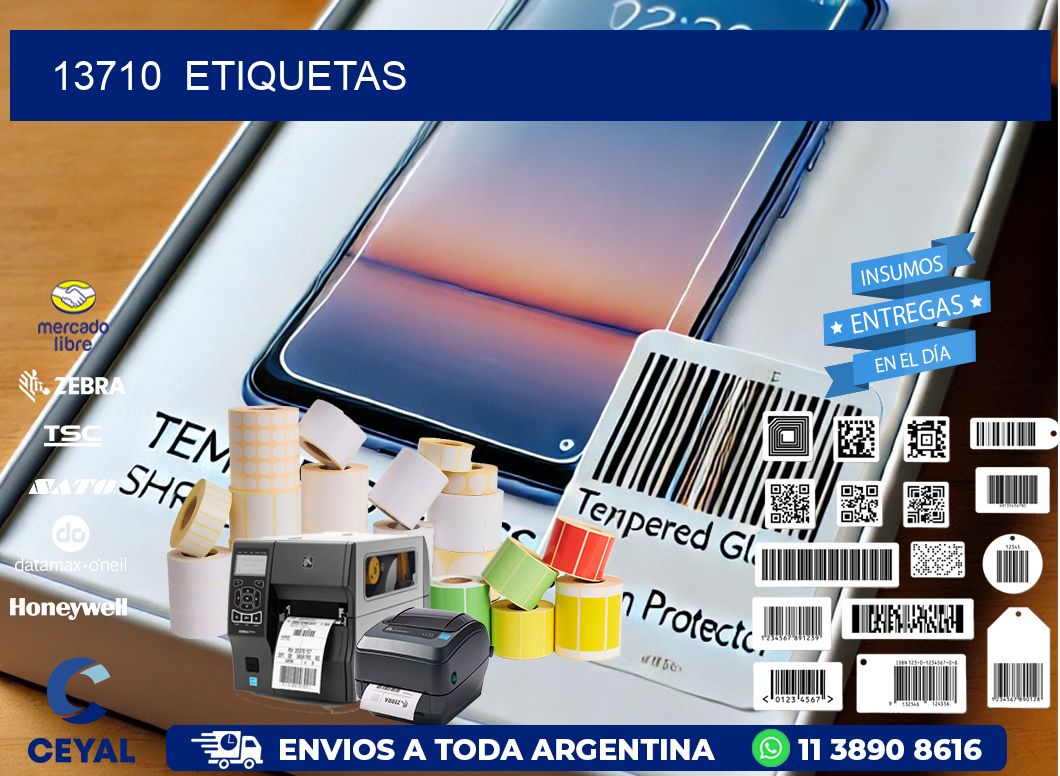 13710  ETIQUETAS