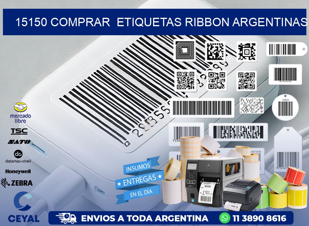 15150 COMPRAR  ETIQUETAS RIBBON ARGENTINAS
