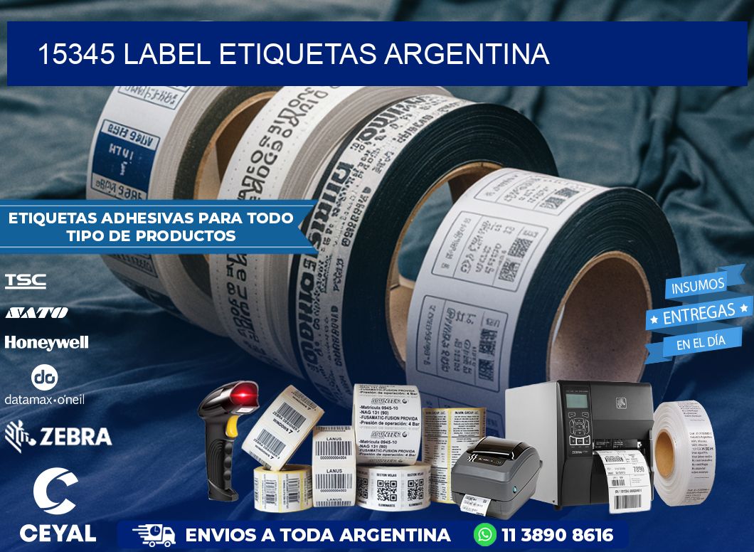 15345 LABEL ETIQUETAS ARGENTINA