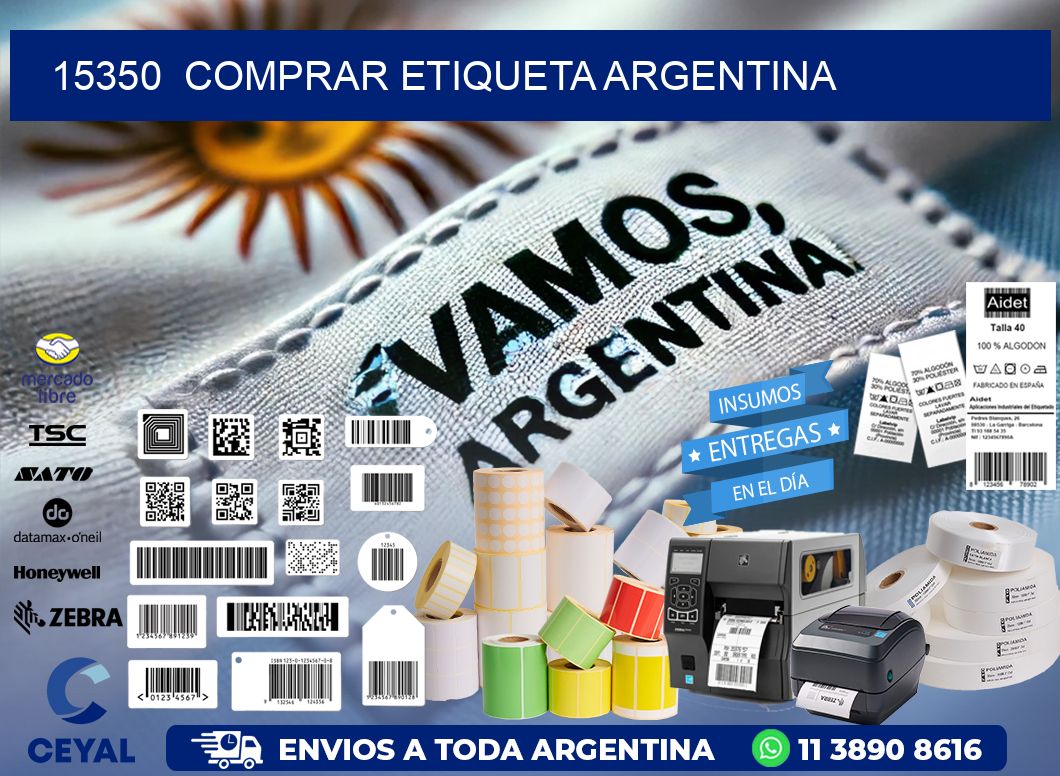 15350  COMPRAR ETIQUETA ARGENTINA