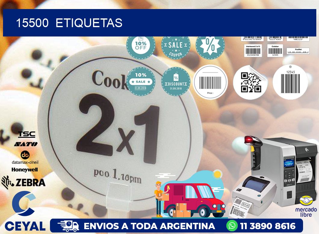 15500  ETIQUETAS