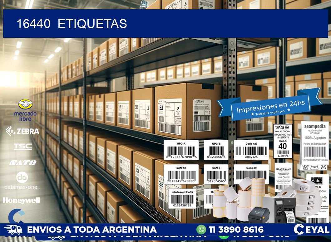16440  ETIQUETAS