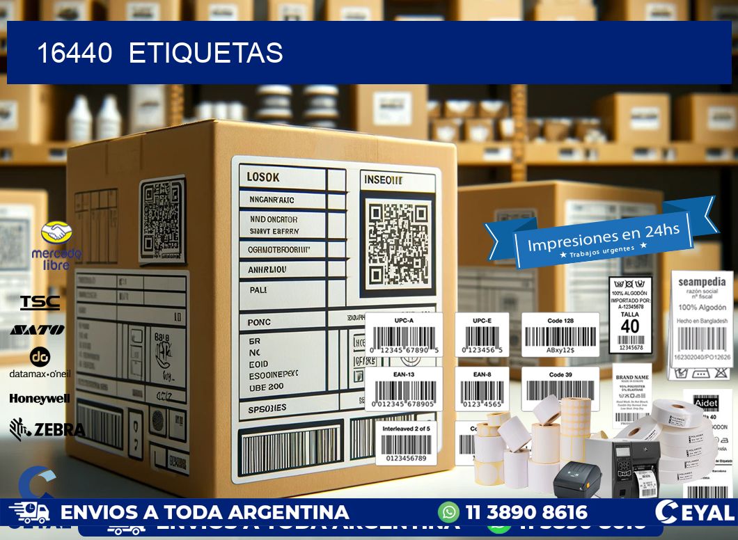 16440  ETIQUETAS