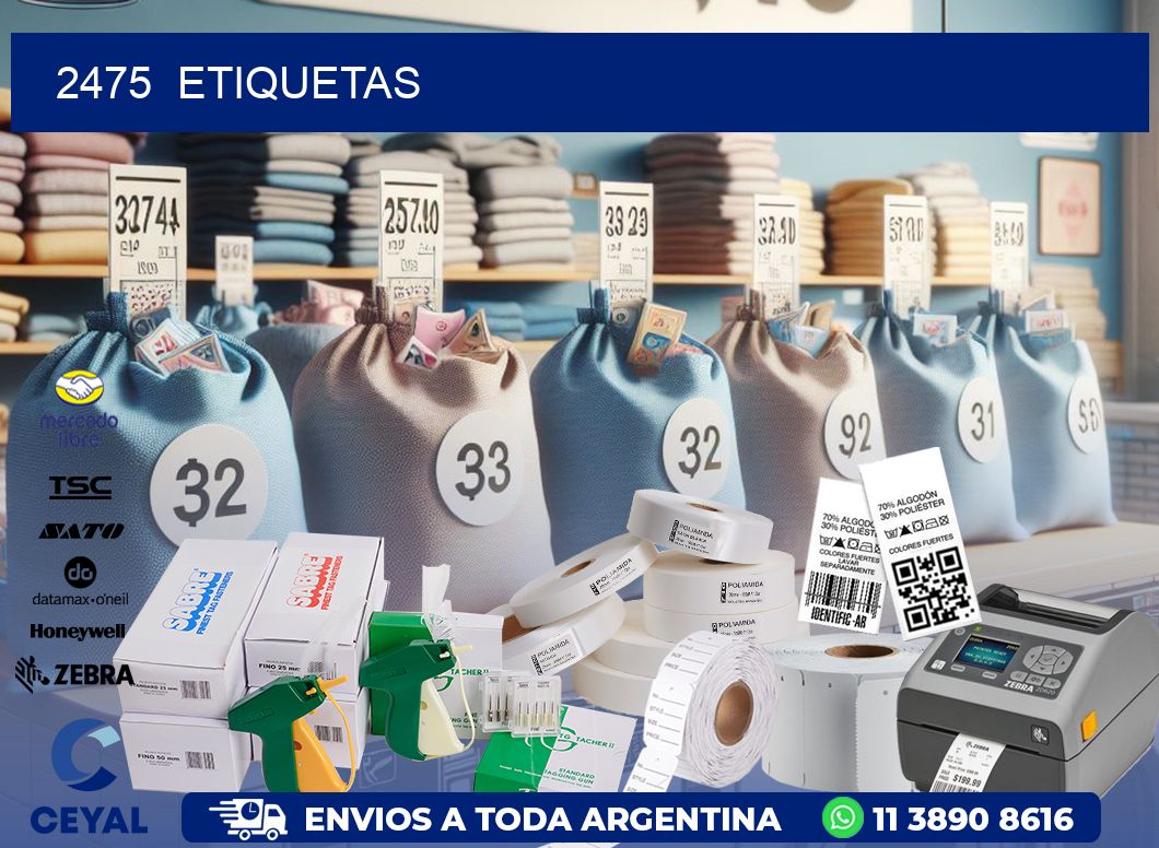 2475  ETIQUETAS