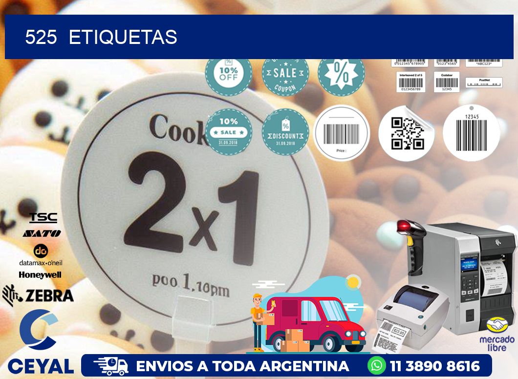 525  ETIQUETAS