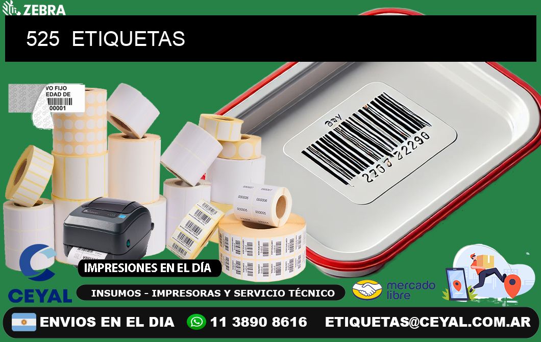 525  ETIQUETAS