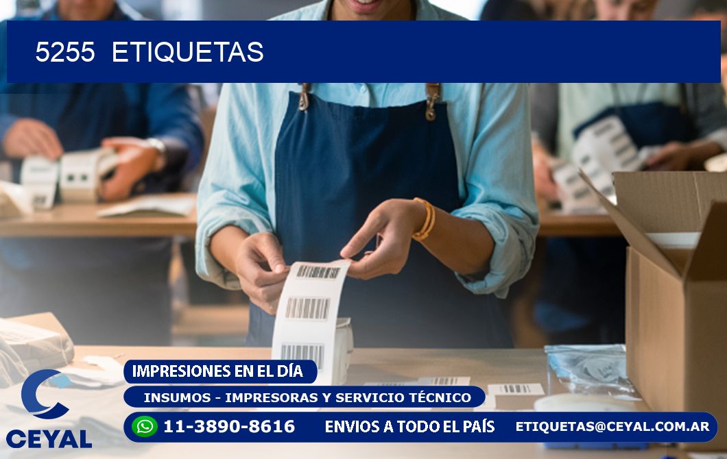 5255  ETIQUETAS