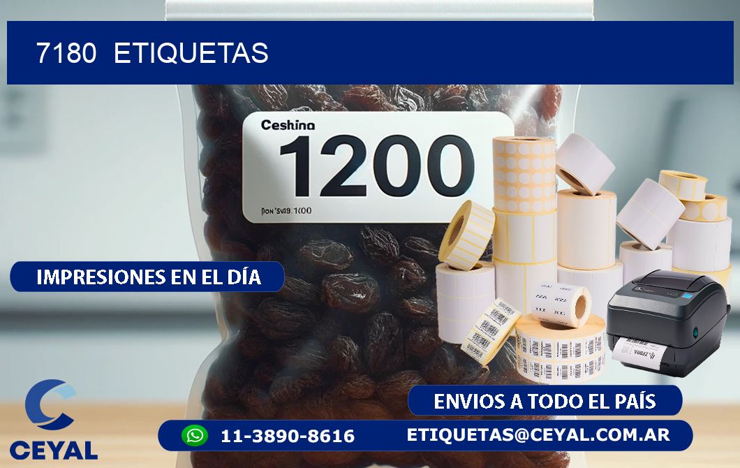 7180  ETIQUETAS