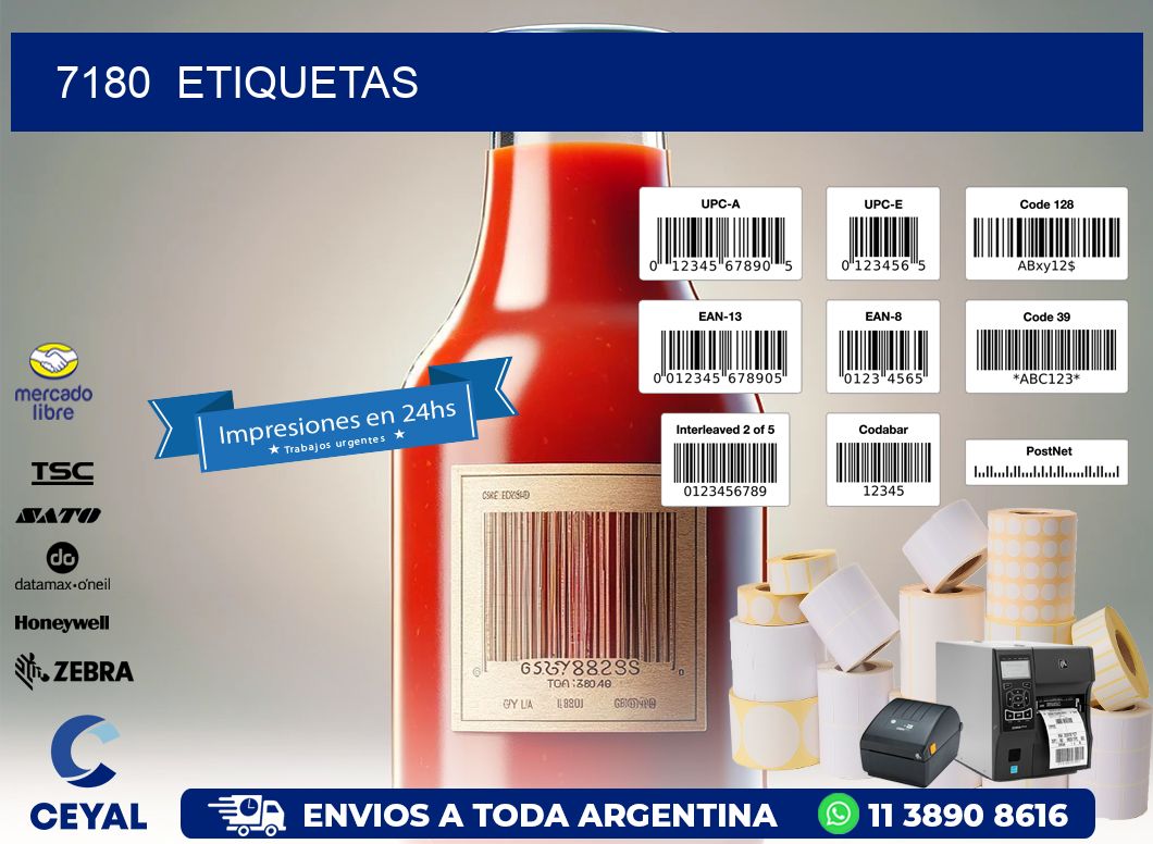 7180  ETIQUETAS