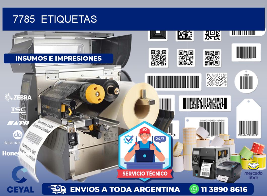 7785  ETIQUETAS