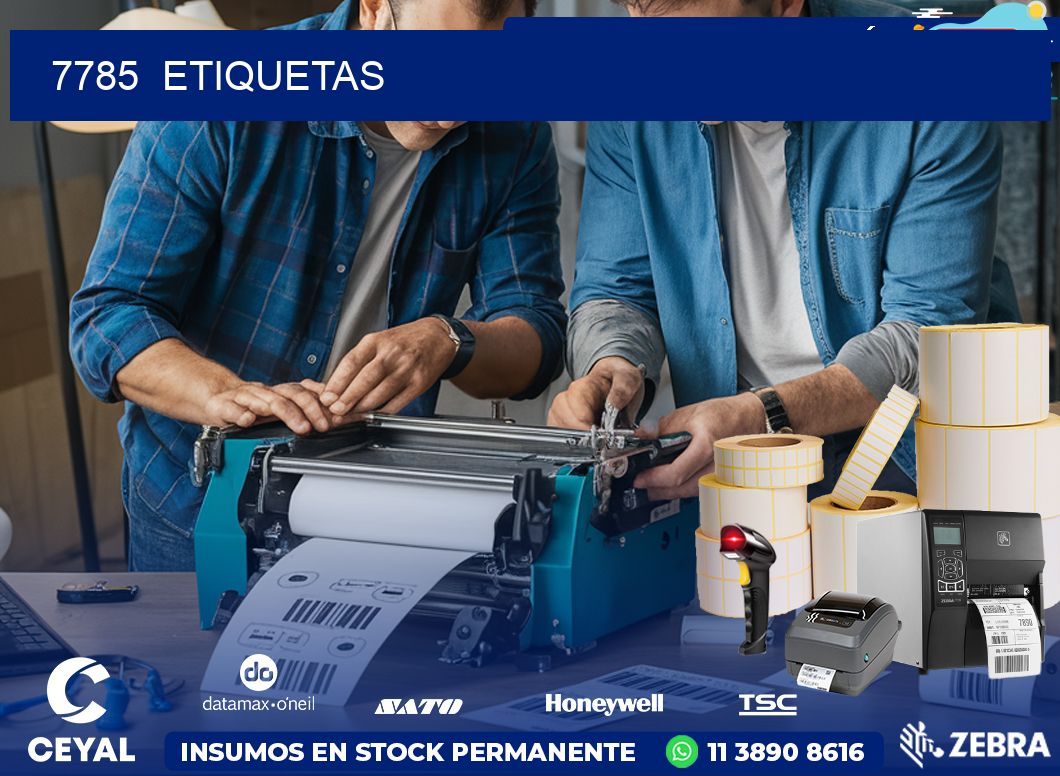 7785  ETIQUETAS