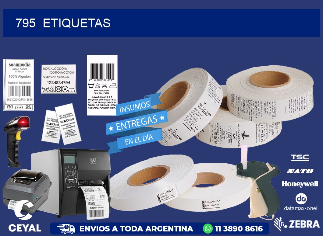 795  ETIQUETAS