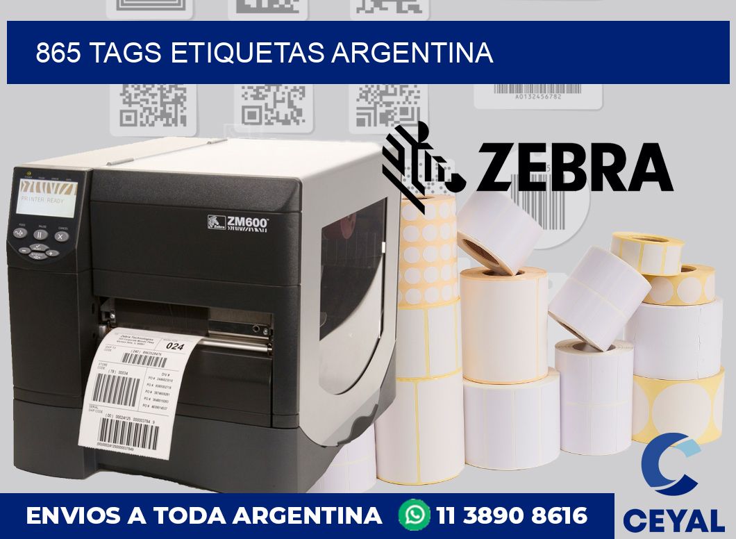 865 TAGS ETIQUETAS ARGENTINA